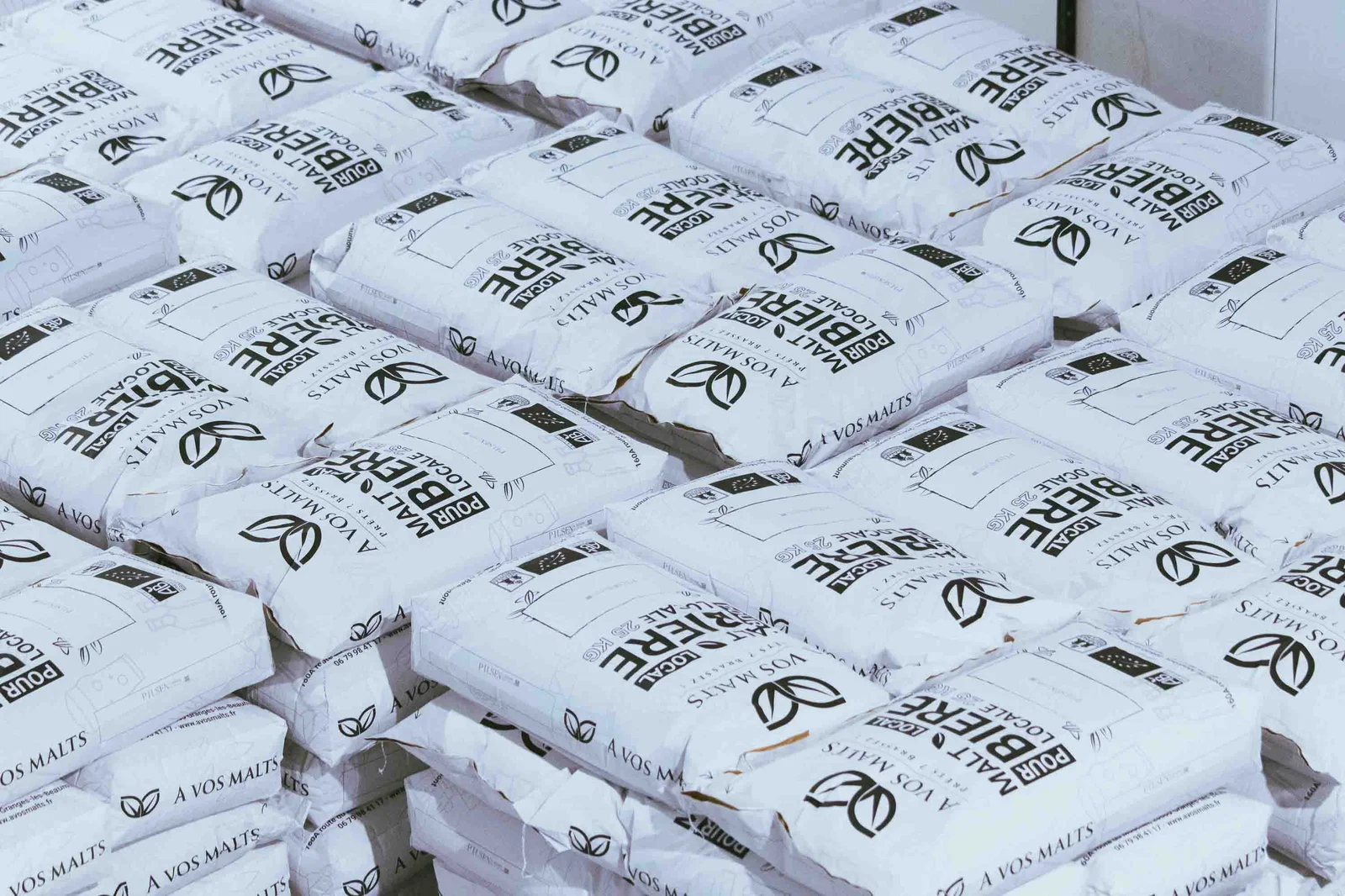 Sacs de malt conditionnés — A Vos Malts