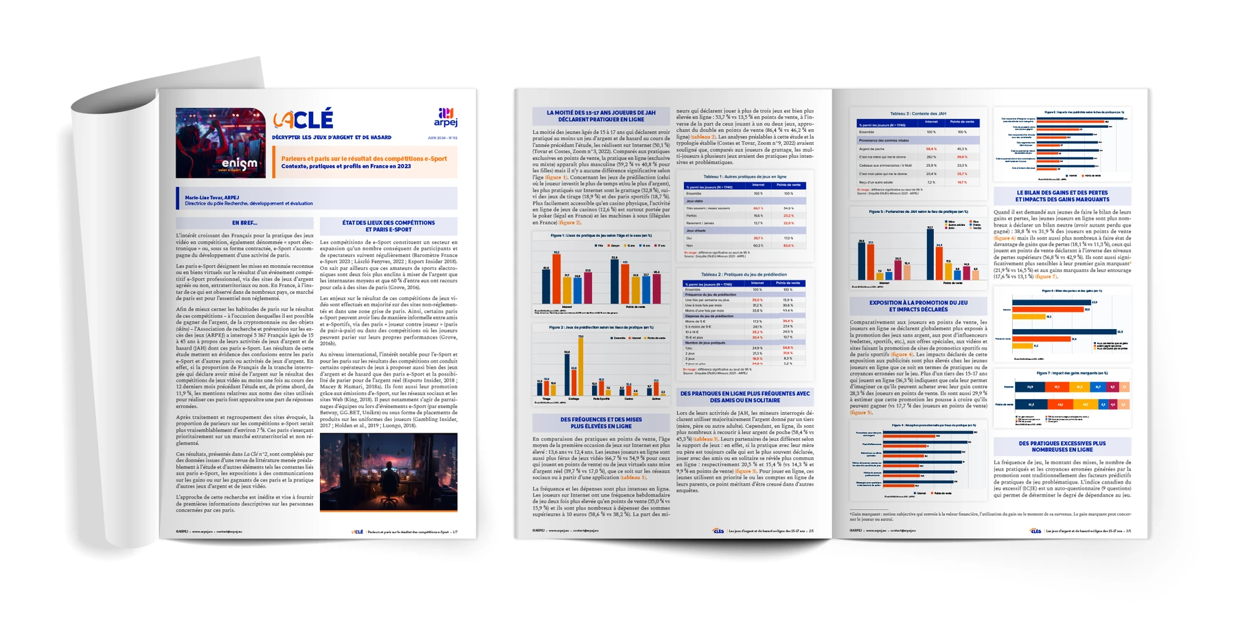La Clé — bulletin de décryptage des jeux d'argent et de hasard, publication ARPEJ