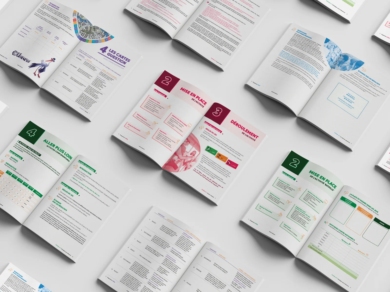Pages intérieures du guide d'animation OPÉRA