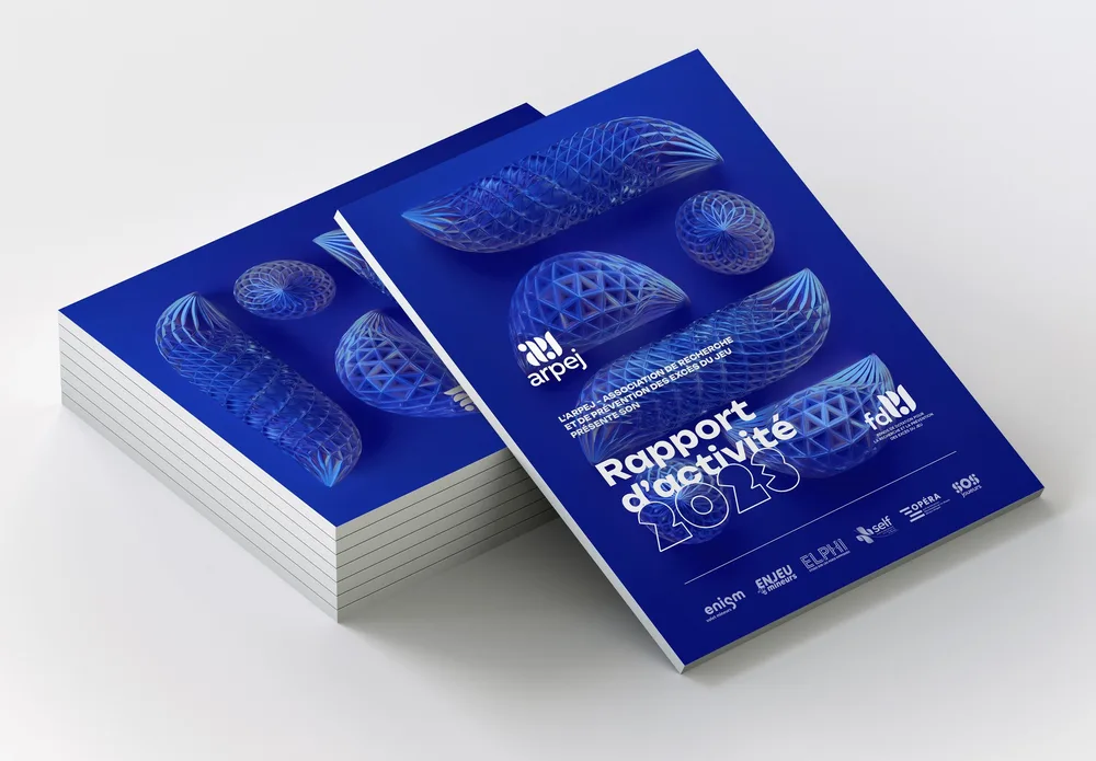 Couverture du rapport d'activité ARPEJ 2023